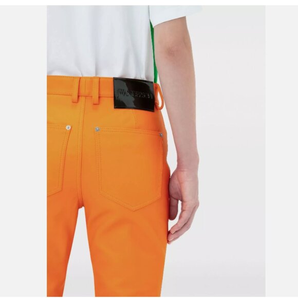 JW Anderson Leather Bootcut-Leg Trousers - Picture 10 of 15